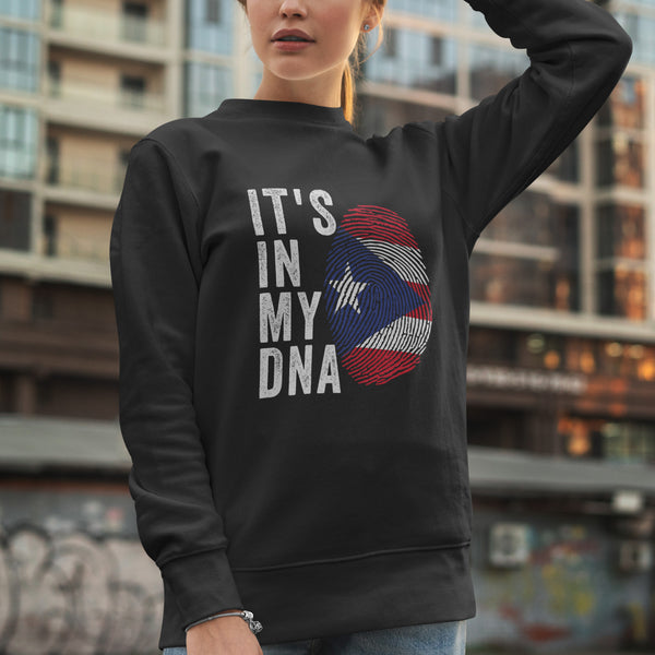 It's In My DNA - Puerto Rico Flag Sweatshirt