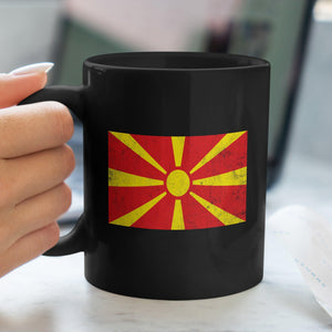 North Macedonia Flag Mug