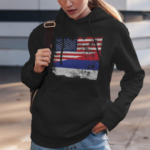 Republika Srpska USA Flag Hoodie