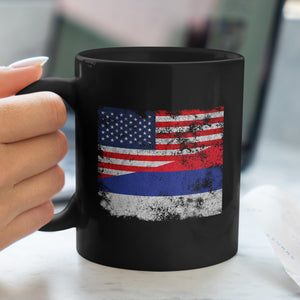 Republika Srpska USA Flag Mug