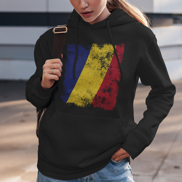 Romania Flag Hoodie