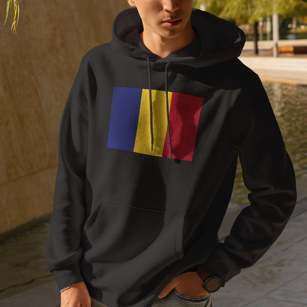 Romania Flag Hoodie