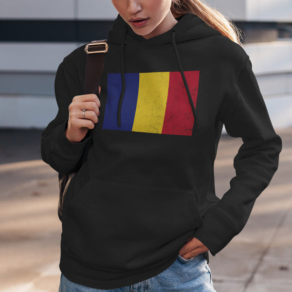 Romania Flag Hoodie