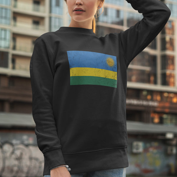 Rwanda Flag Sweatshirt