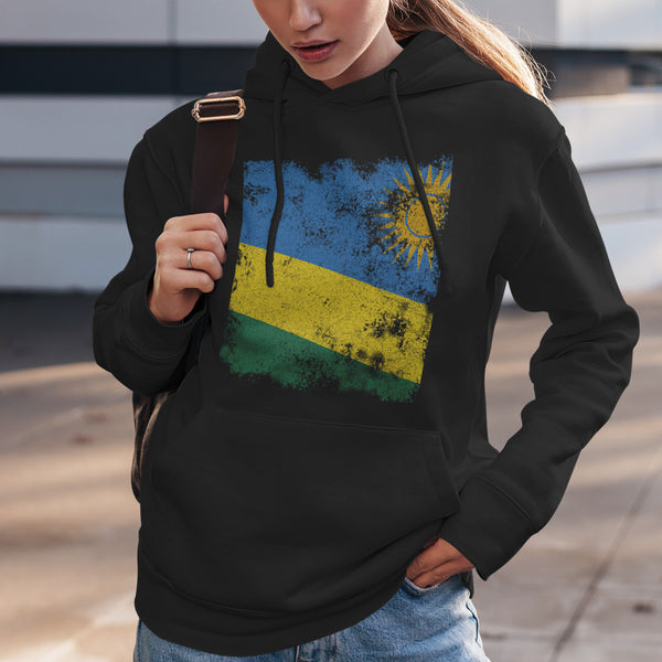 Rwanda Flag Hoodie
