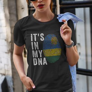 It's In My DNA - Rwanda Flag T-Shirt