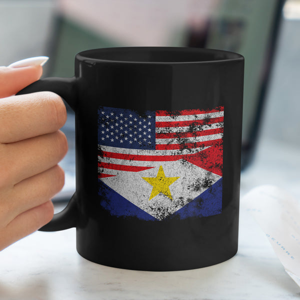 Saba USA Flag Mug