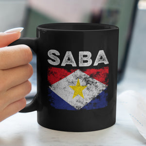 Saba Flag Mug