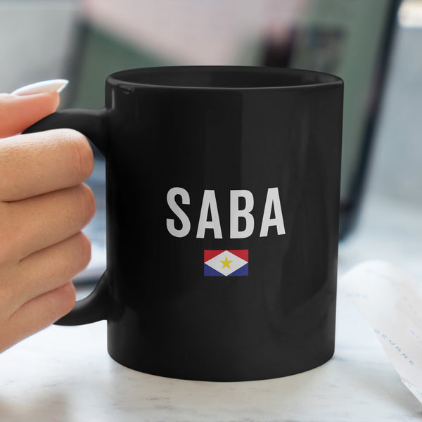 Saba Flag - Patriotic Flag Mug