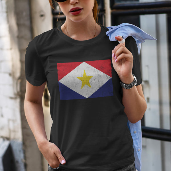 Saba Flag T-Shirt