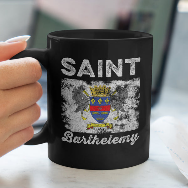 Saint Barthelemy Flag Mug