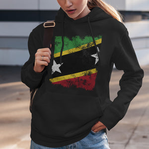 Saint Kitts and Nevis Flag Hoodie