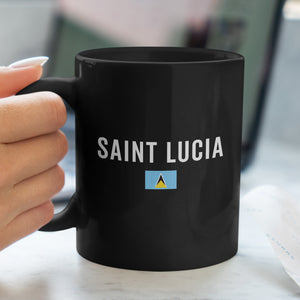 Saint Lucia Flag - Patriotic Flag Mug