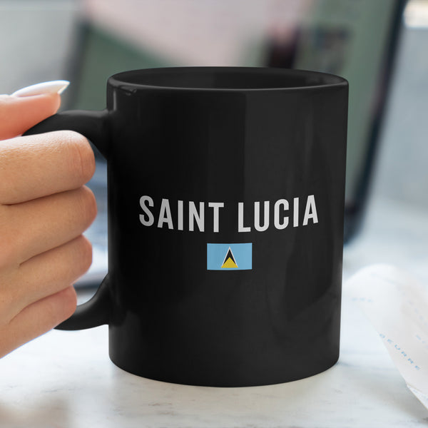Saint Lucia Flag - Patriotic Flag Mug