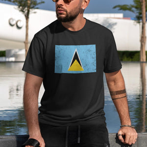 Saint Lucia Flag T-Shirt