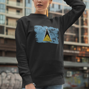 Saint Lucia Flag Sweatshirt