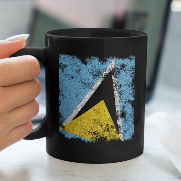 Saint Lucia Flag Mug