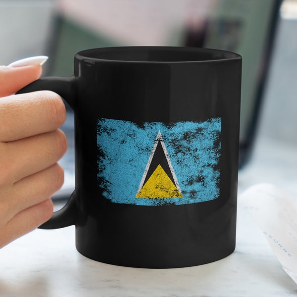 Saint Lucia Flag Mug