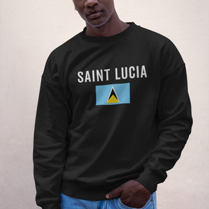 Saint Lucia Flag Sweatshirt