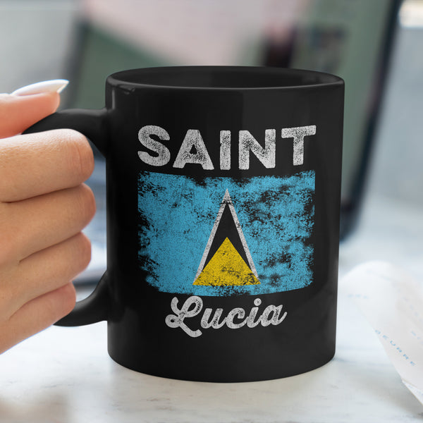 Saint Lucia Flag Mug
