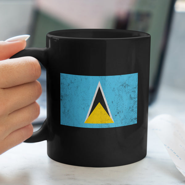 Saint Lucia Flag Mug