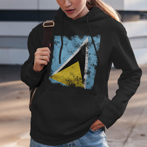 Saint Lucia Flag Hoodie