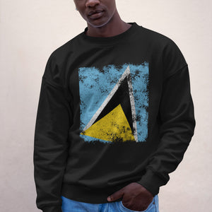 Saint Lucia Flag Sweatshirt