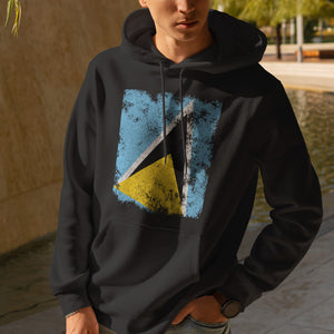 Saint Lucia Flag Hoodie