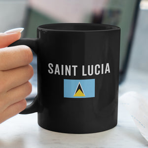 Saint Lucia Flag Mug