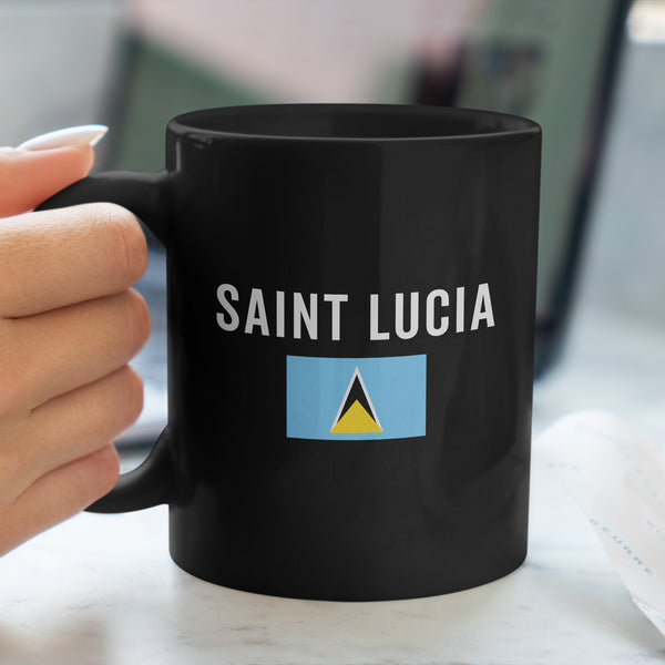 Saint Lucia Flag Mug