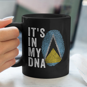 It's In My DNA - Saint Lucia Flag Mug