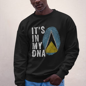 It's In My DNA - Saint Lucia Flag Sweatshirt