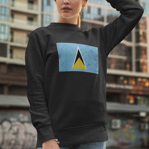 Saint Lucia Flag Sweatshirt