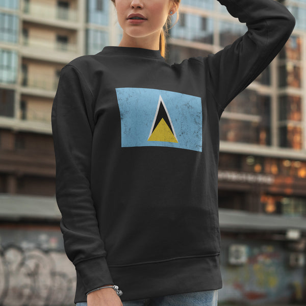 Saint Lucia Flag Sweatshirt
