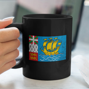 Saint Pierre and Miquelon Flag Mug