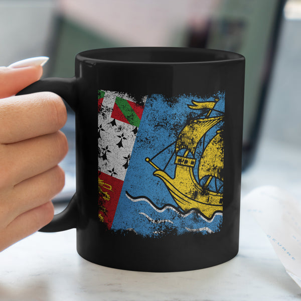 Saint Pierre and Miquelon Flag Mug
