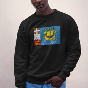 Saint Pierre and Miquelon Flag Sweatshirt