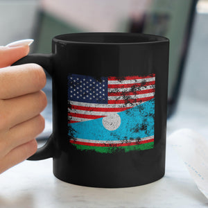 Sakha USA Flag Mug