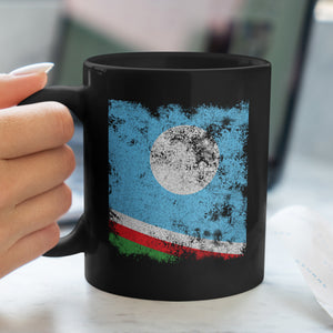 Sakha Flag - Distressed Flag Mug