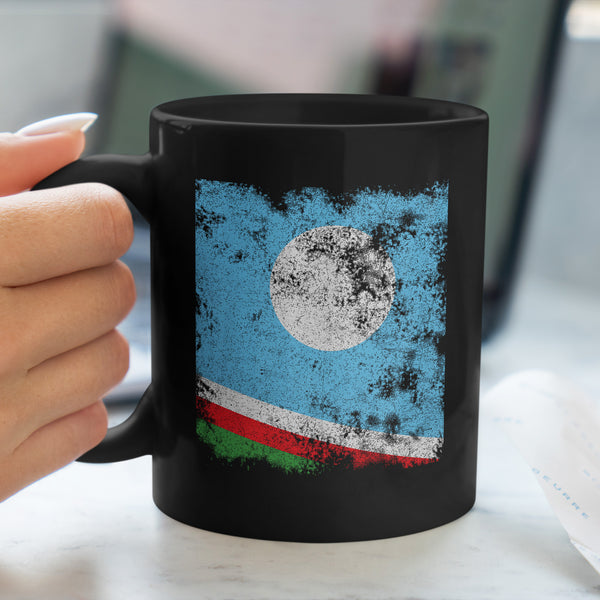 Sakha Flag - Distressed Flag Mug