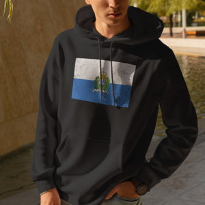 San Marino Flag Hoodie