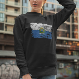 San Marino Flag Sweatshirt
