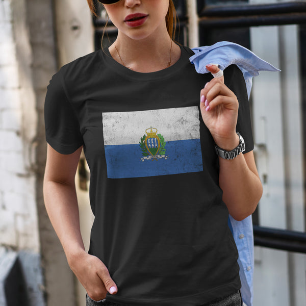 San Marino Flag T-Shirt