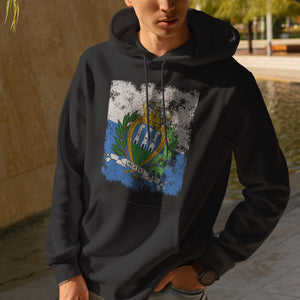 San Marino Flag Hoodie