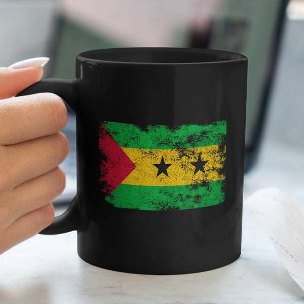 São Tomé and Príncipe Flag Mug