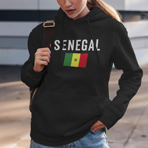Senegal Flag Hoodie