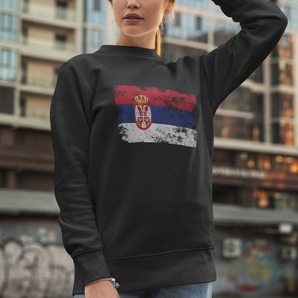 Serbia Flag Sweatshirt