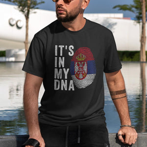It's In My DNA - Serbia Flag T-Shirt
