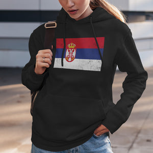 Serbia Flag Hoodie