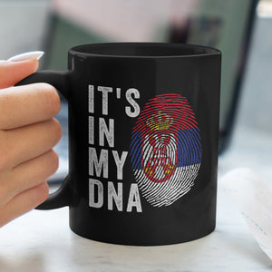 It's In My DNA - Serbia Flag Mug
